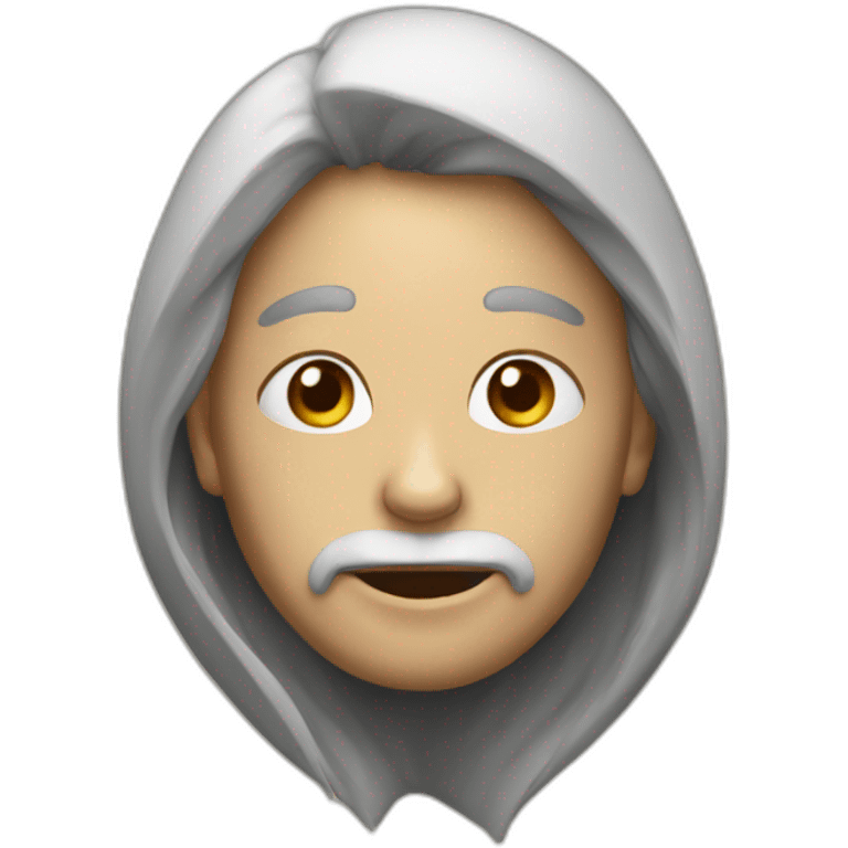 A person who died of Shame emoji