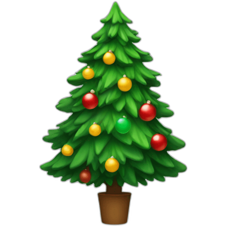 christmas tree emoji