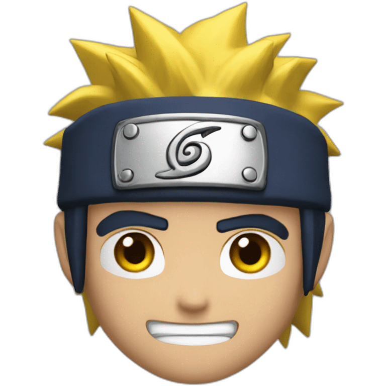 Naruto qui boit un coca emoji