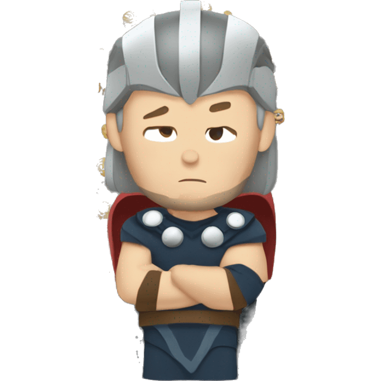 Thor qui pleure emoji