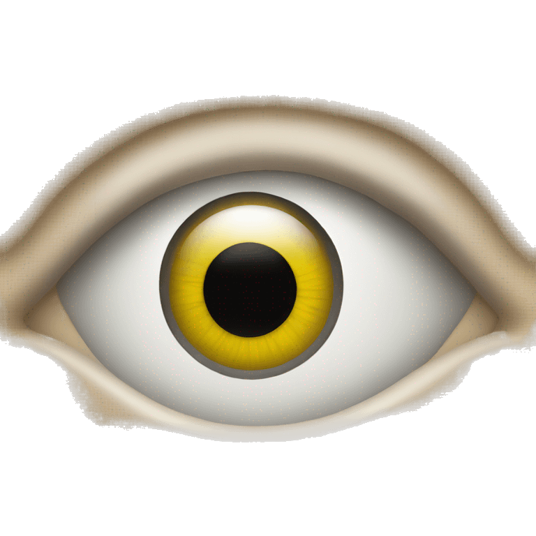 Ojo de alcon emoji