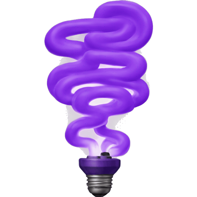 purple electricity  emoji