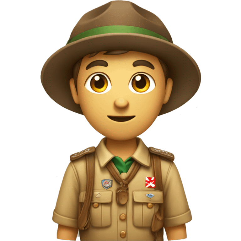 polish scout with a chestnut emoji