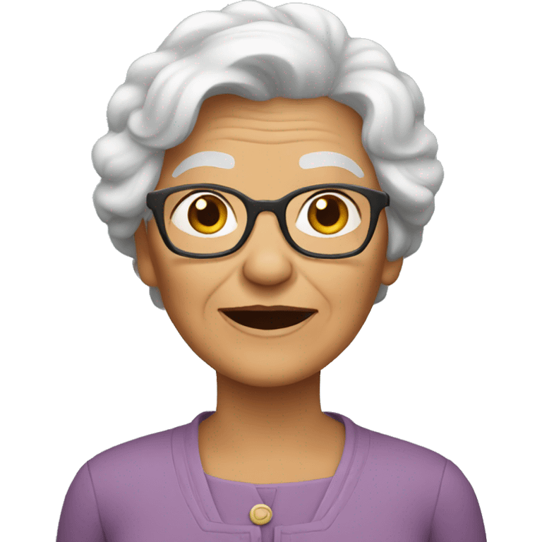 Granny emoji