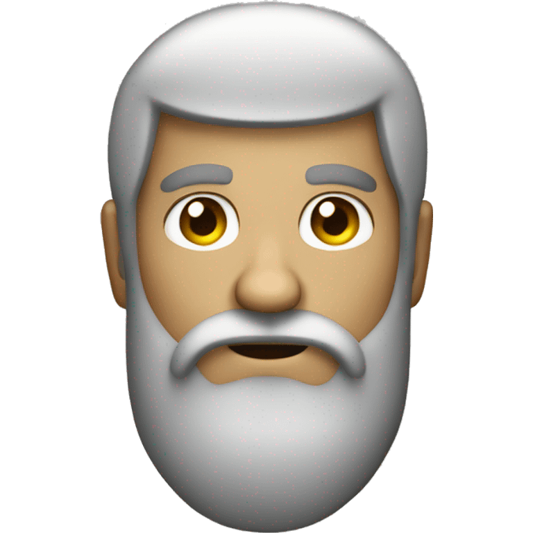 mysterious bearded guy emoji