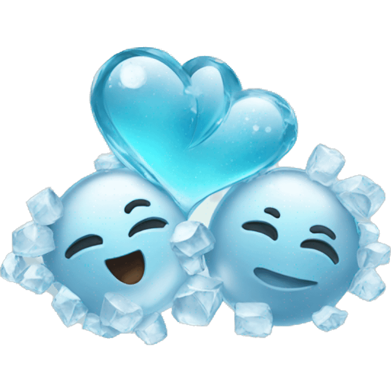 love and ice emoji