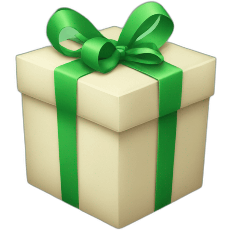 gift green emoji