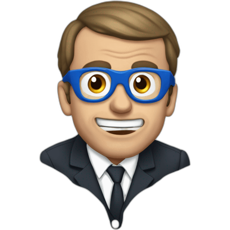 Emmanuel Macron qui fume emoji