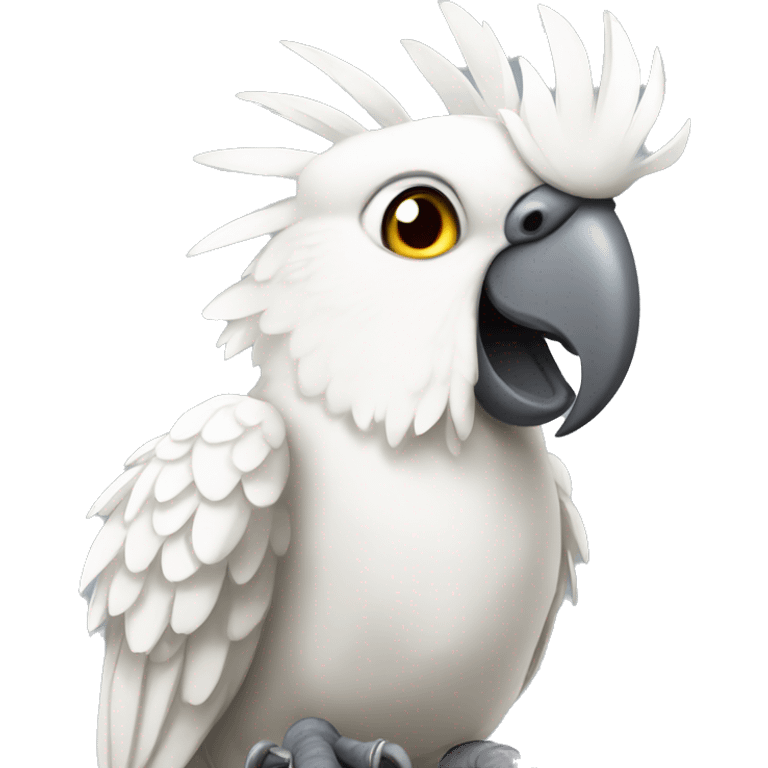 Angry cockatoo emoji