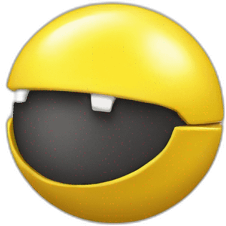 Yellow Poké ball emoji