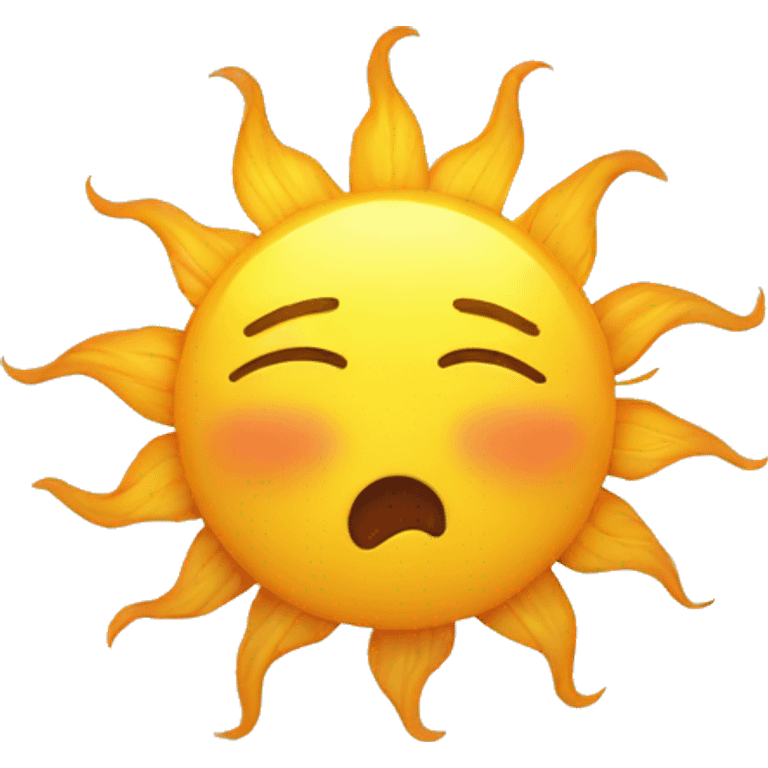 bravely sun emoji