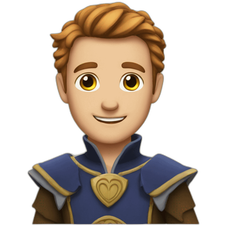 Hans from a fairy tale emoji