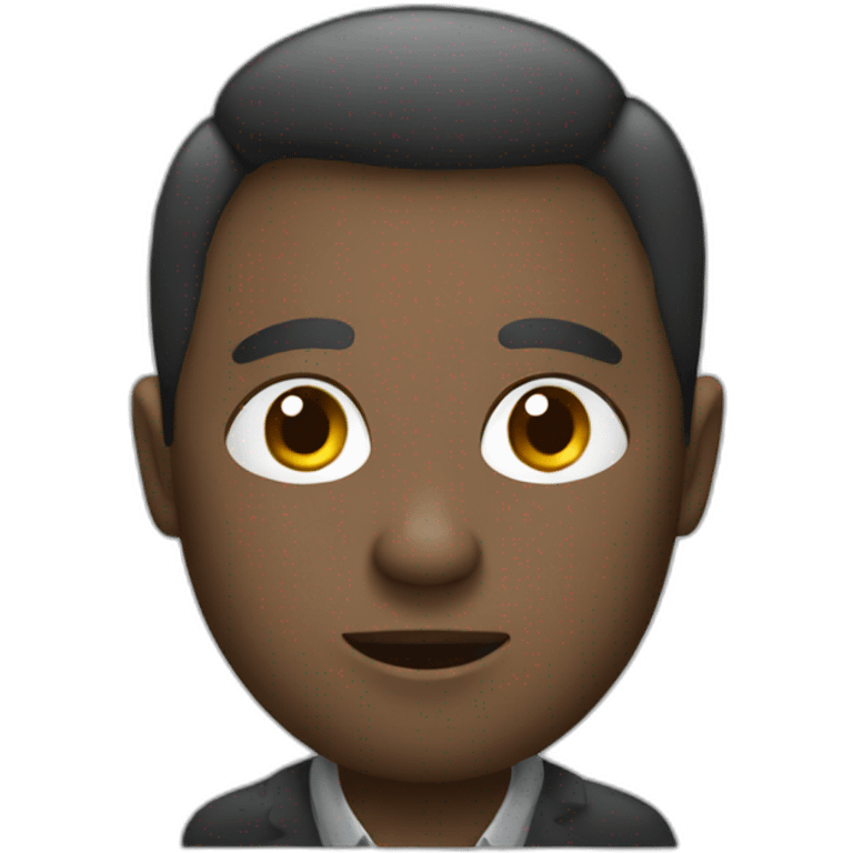 Person in a job interview emoji