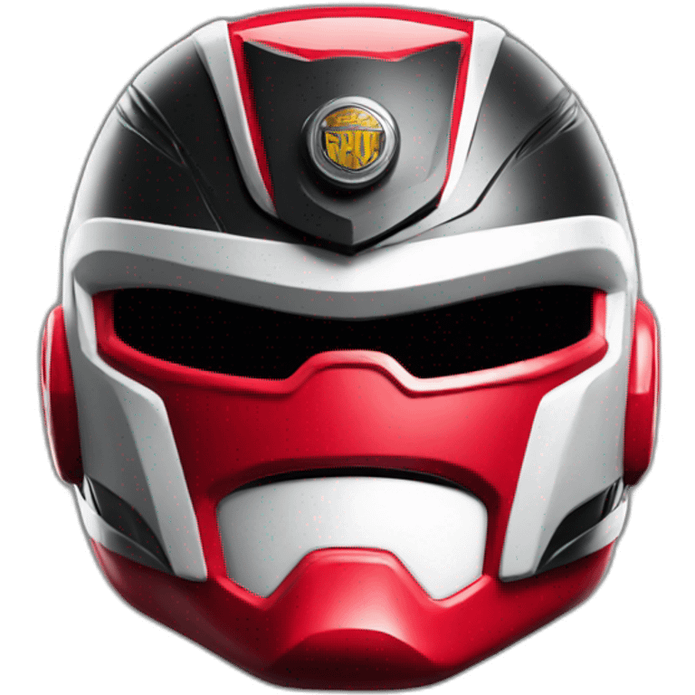 power ranger red as police emoji