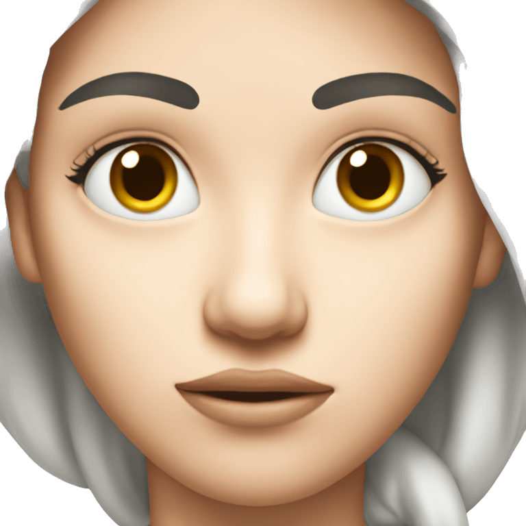 Puzzled white skin student  emoji