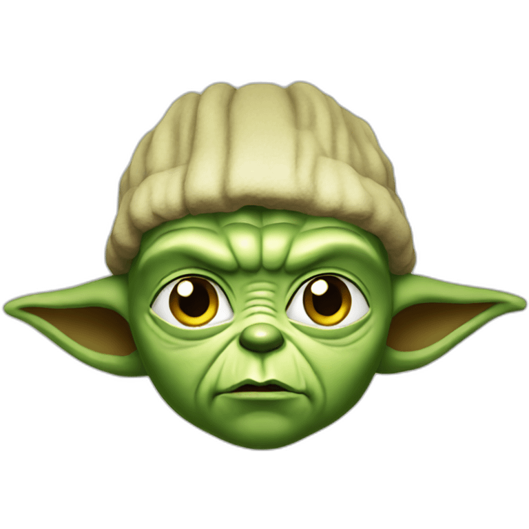 Yoda super sayen emoji