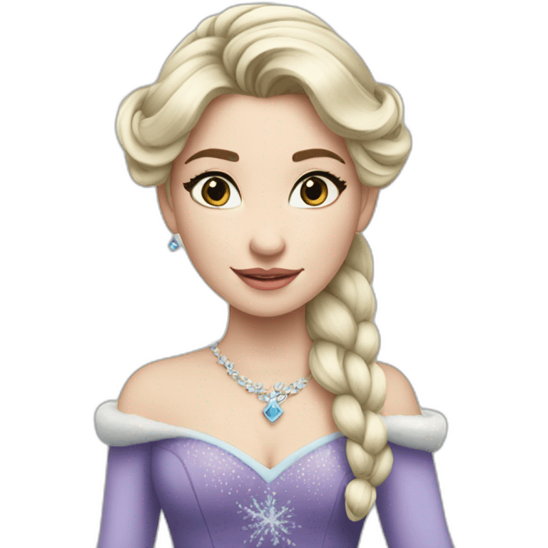 Reine-des-neiges emoji