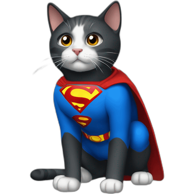 superman the cat emoji