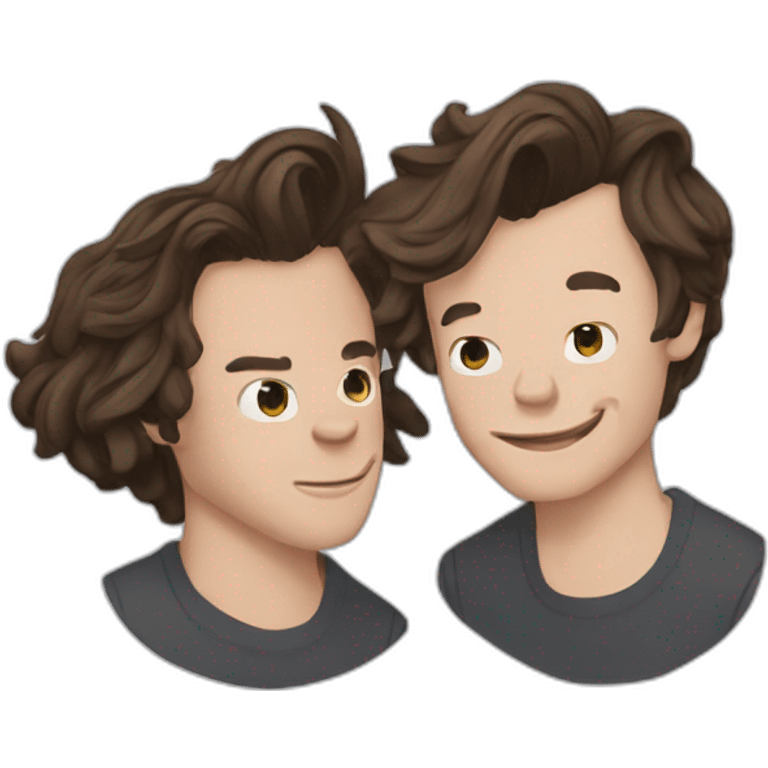 Harry styles and Louis Tomlinson  emoji