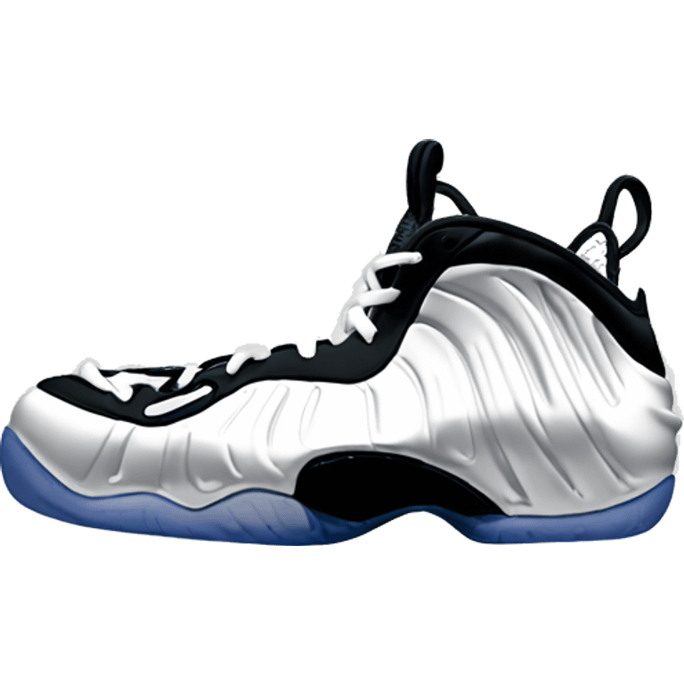 full white foamposite emoji emoji