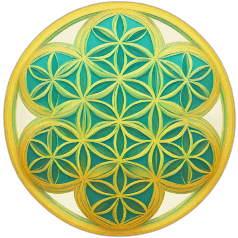 flower of life (sacred geometry) emoji