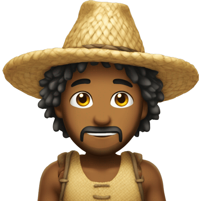 lufi with strawhat emoji