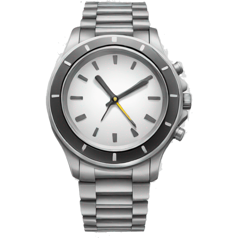 broken silver wristwatch emoji