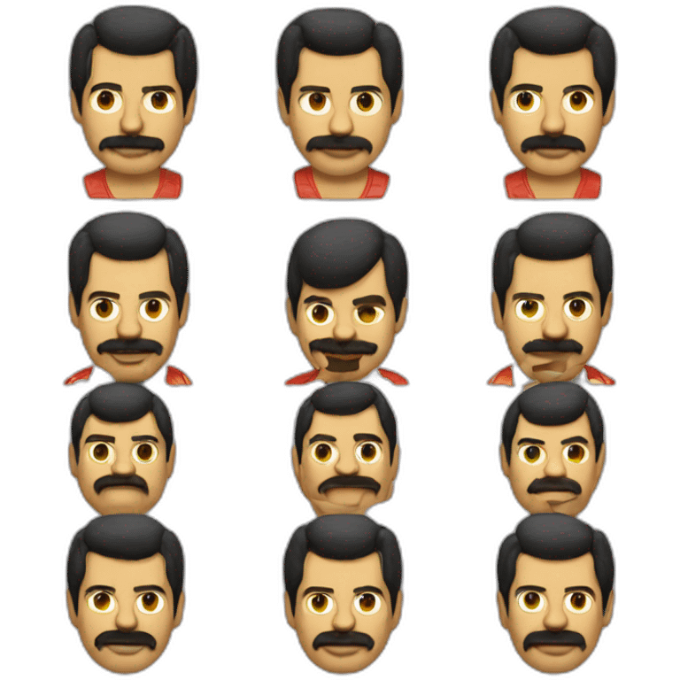 Freddie Mercury emoji