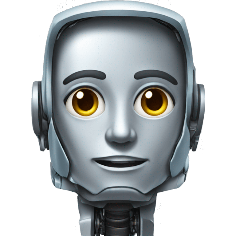 Robot for AI job seeke emoji