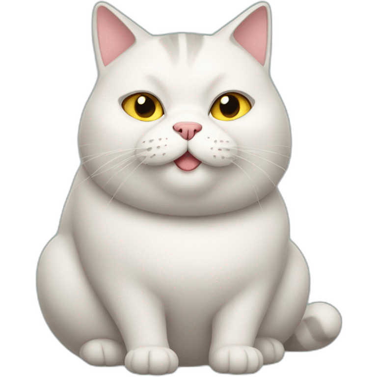 Super Fat cat emoji