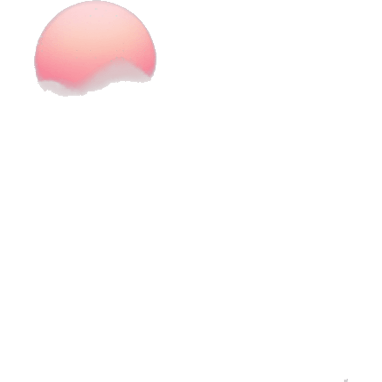 Pink sunset emoji