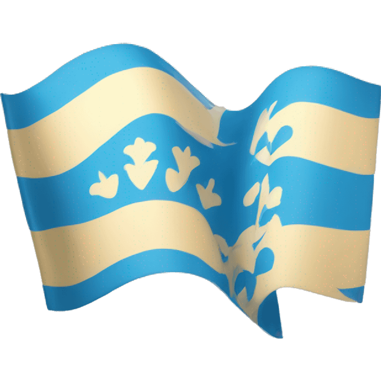 Bandera de Galicia  emoji