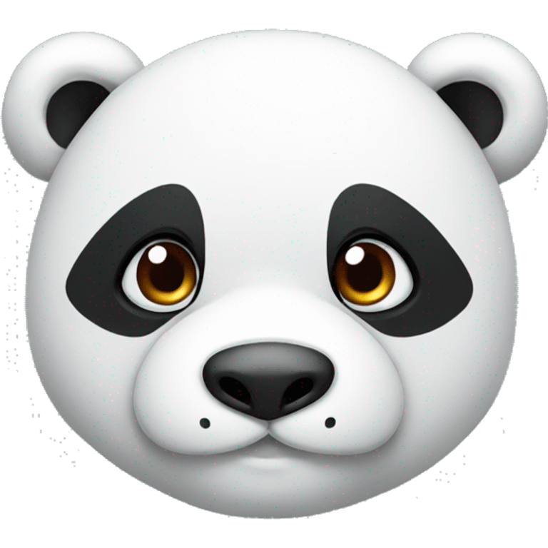 Panda con ice emoji