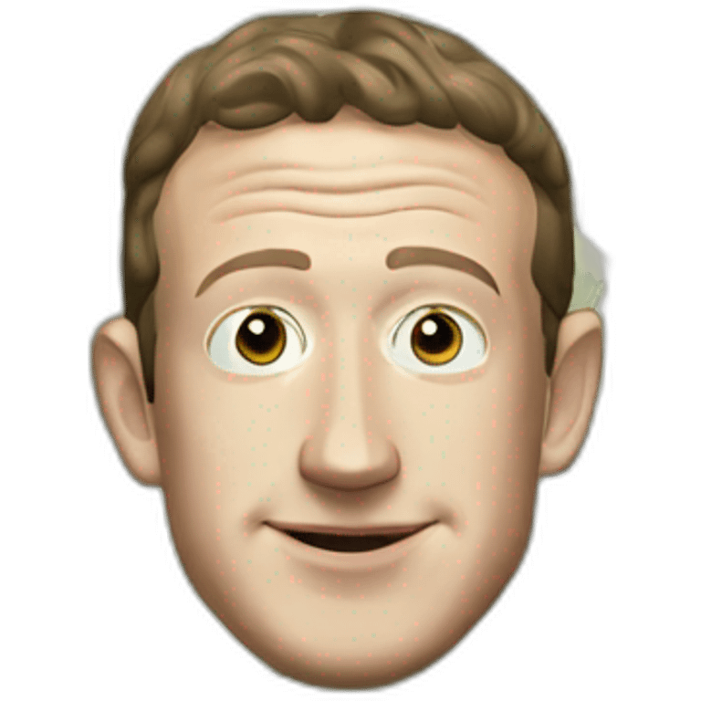 mark zuckerberg with money emoji