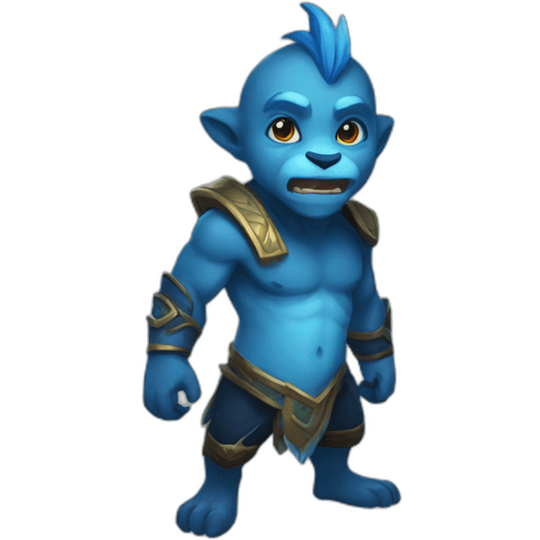 blue riki from dota 2 emoji