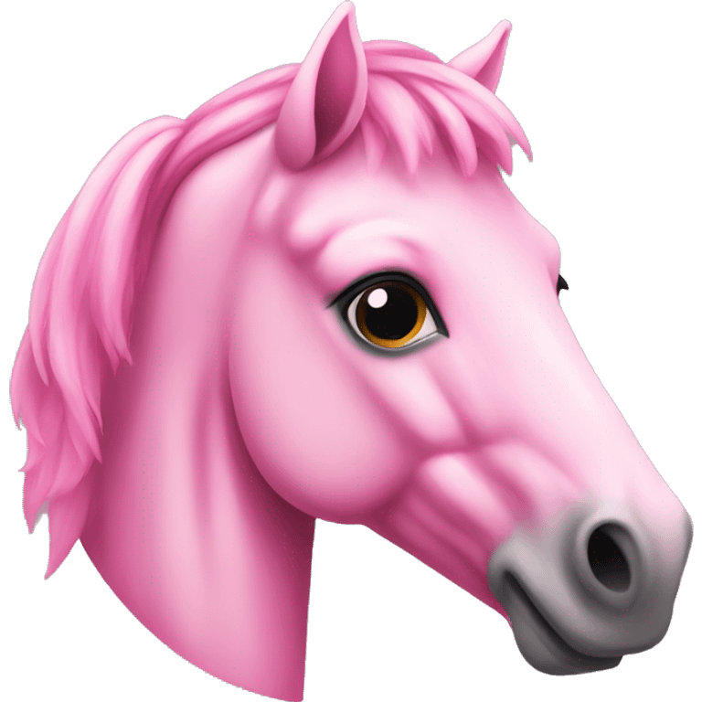 Pink horse emoji