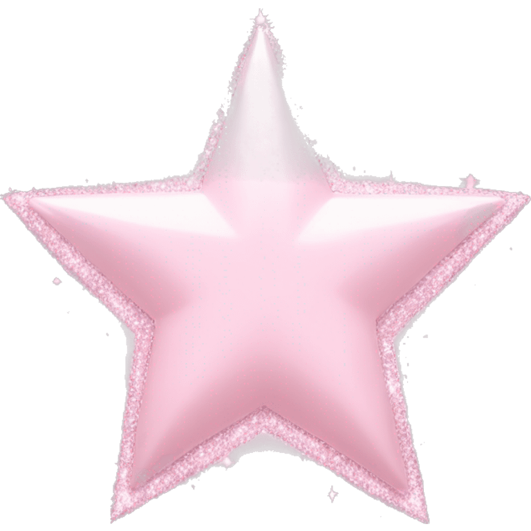 pale pink star sparkle emoji