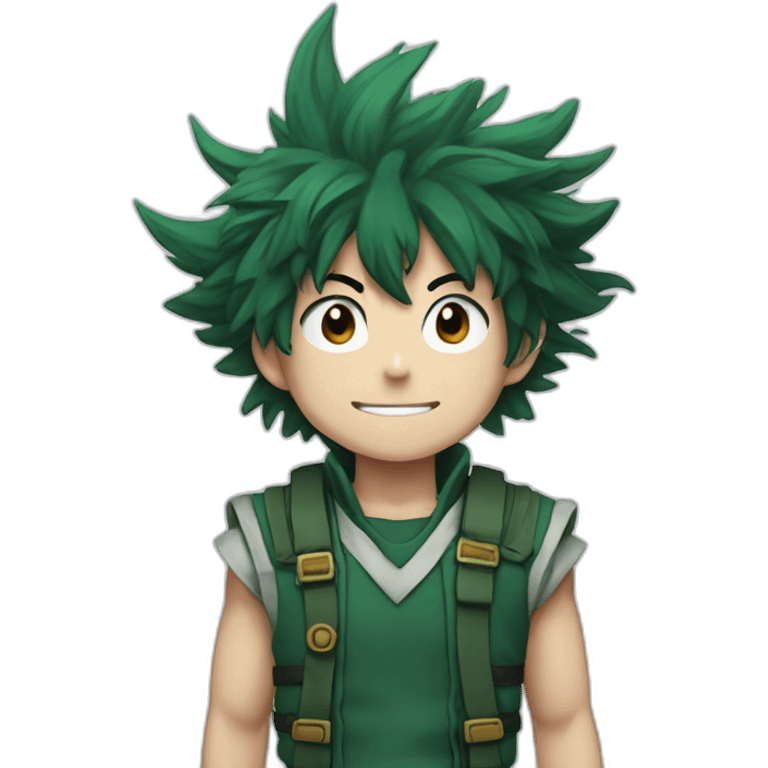 deku from MHA emoji