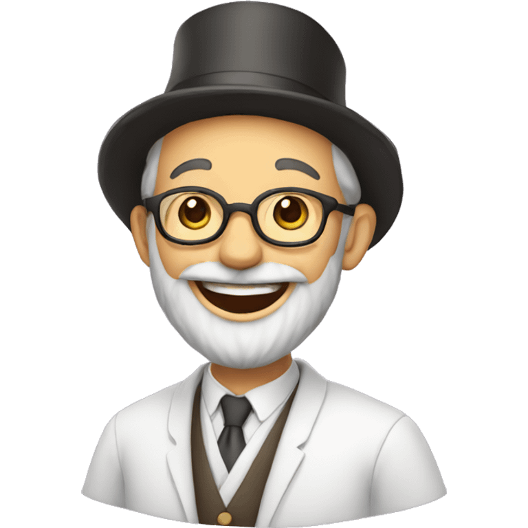 Happy rabbi emoji