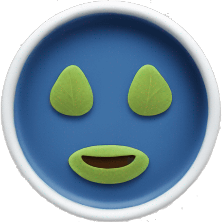 blue matcha emoji