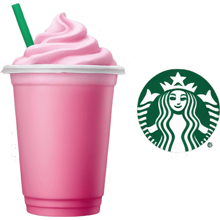 starbucks pink drink emoji