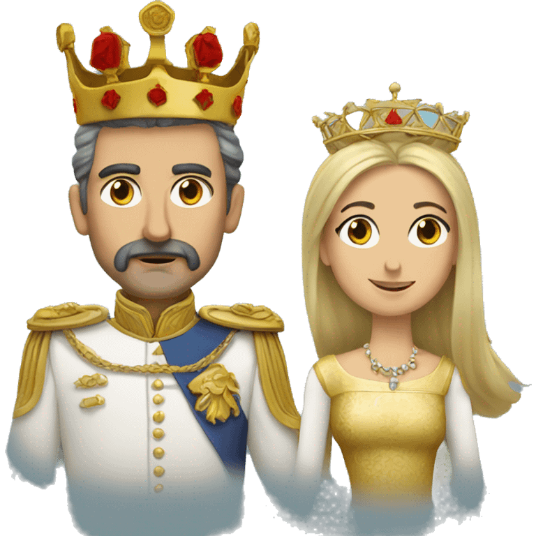 Spanish emperor with empress ui emoji