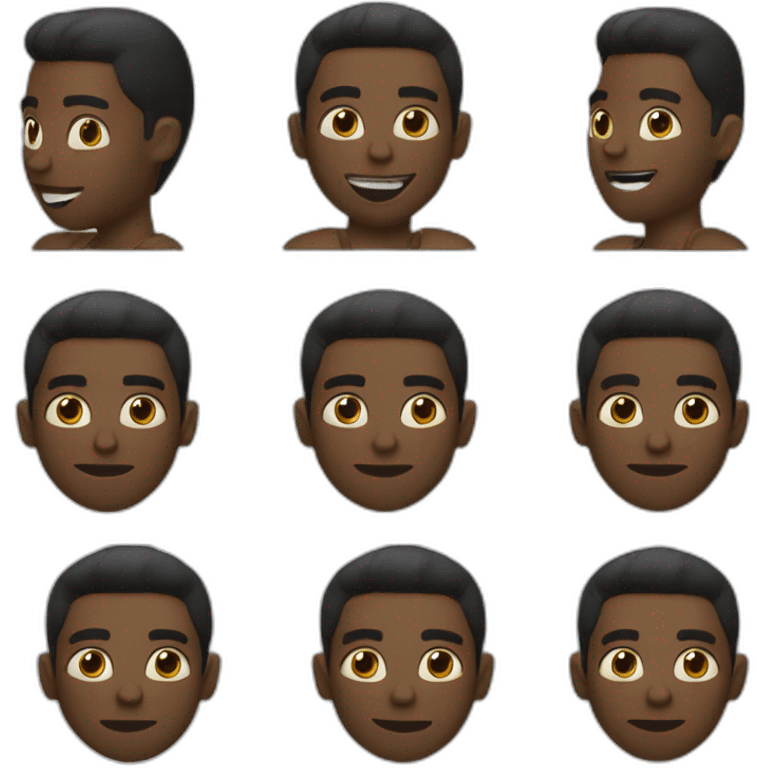 choqué black guy meme emoji