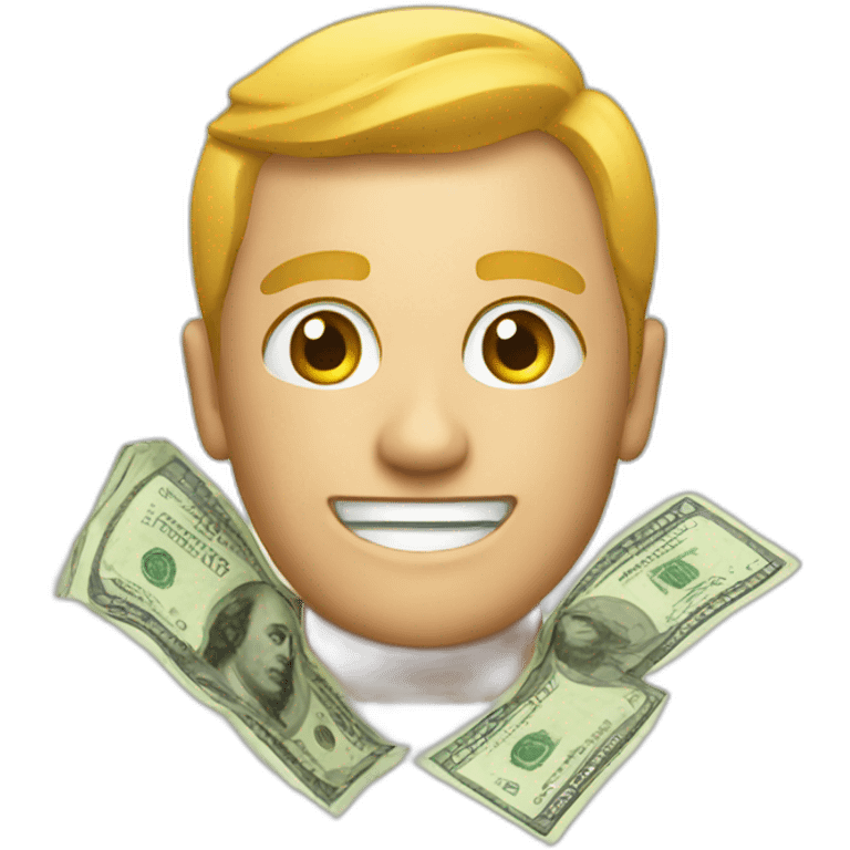 money marketing emoji