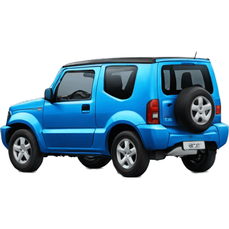 2013 Suzuki Jimny, blue color emoji