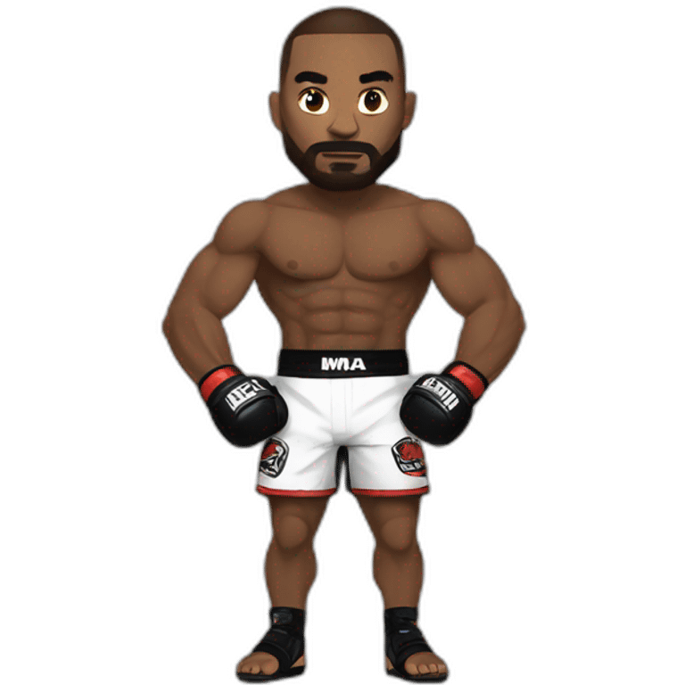 MMA fighter emoji