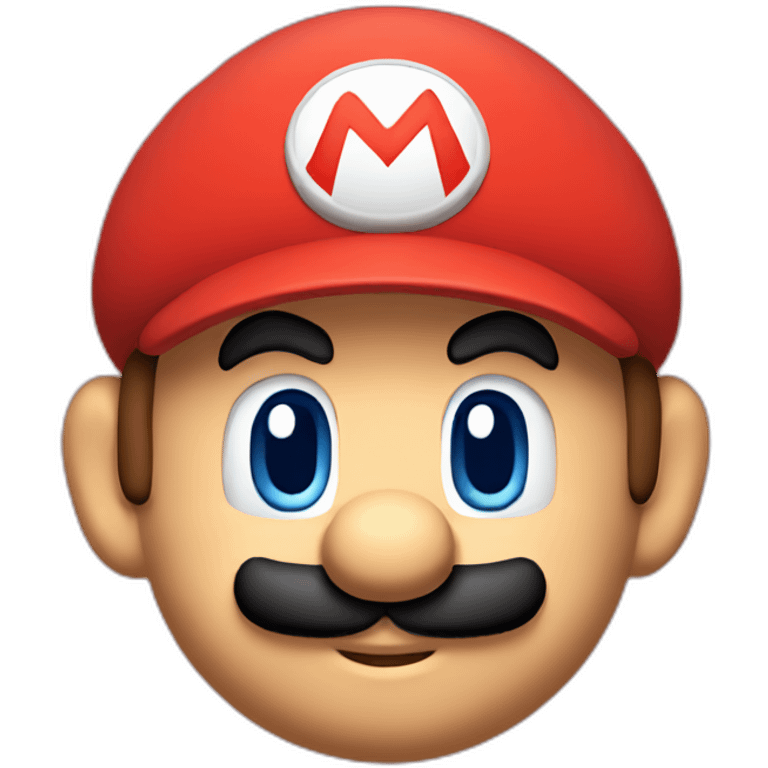 cute mario emoji