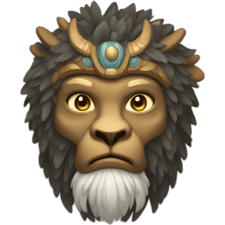 Amaru mythological creature emoji