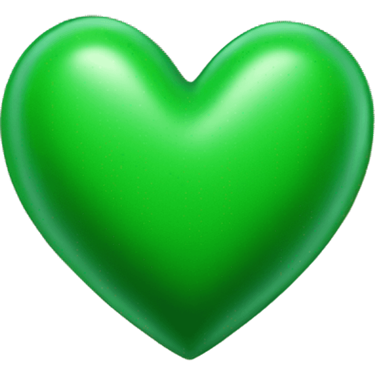 Corazón verde emoji