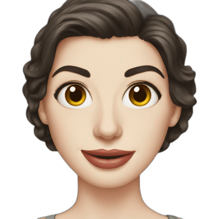 Anne Hathaway emoji